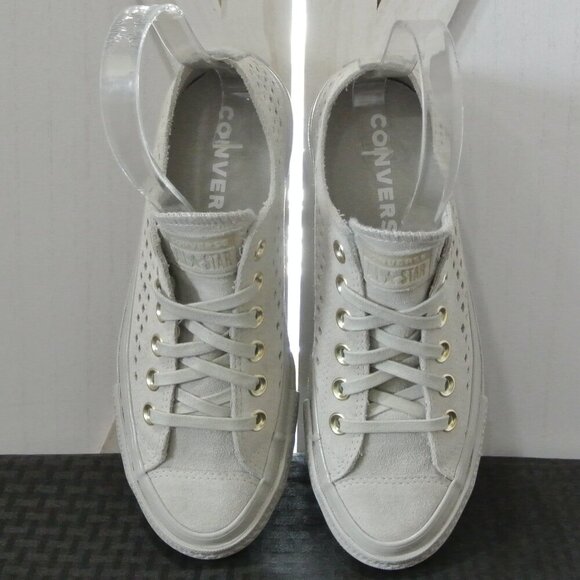 Converse Chuck Taylor® All Star® Lift Ripple Perforated Ox Sneakers - Picture 8 of 14